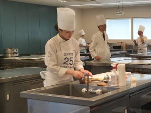 西洋料理 高塚選手