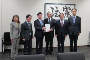 全国知事会要請活動〔参議院選挙合区解消〕