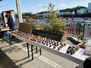 日本酒列車　受付