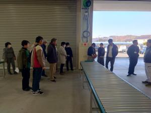 選果ライン落下防止具に注目