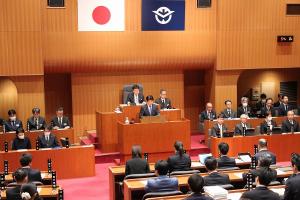 県議会11月定例会 閉会