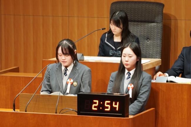 津山東高校写真