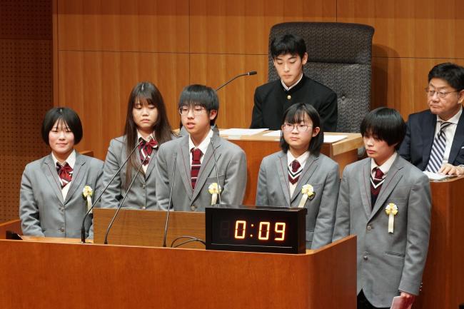 岡山理科大学附属高校写真