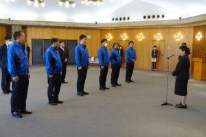 産業労働部長の挨拶