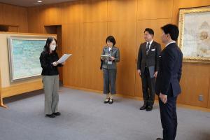 人権政策審議会からの答申書交付式