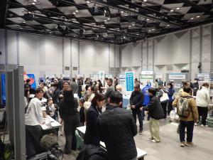 ブースでの交流②