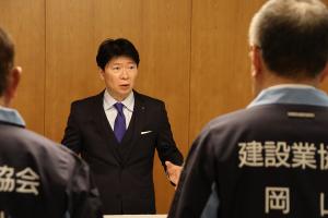 高病原性鳥インフルエンザ防疫対応に係る感謝状贈呈式