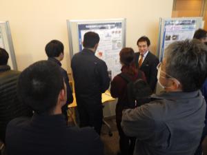 ポスター発表の様子（獣害）