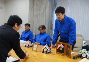 受賞報告会の写真２