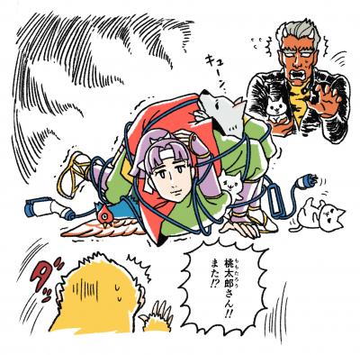 ケーブル放置