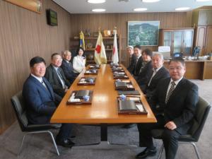 警察幹部との昼食会