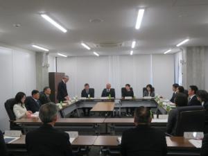 岡山県教育委員会、倉敷市教育委員会との意見交換会