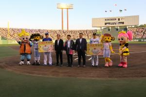 プロ野球公式戦試合前セレモニー〔阪神VS中日〕
