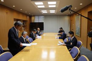 JAグループ岡山からの要請受取