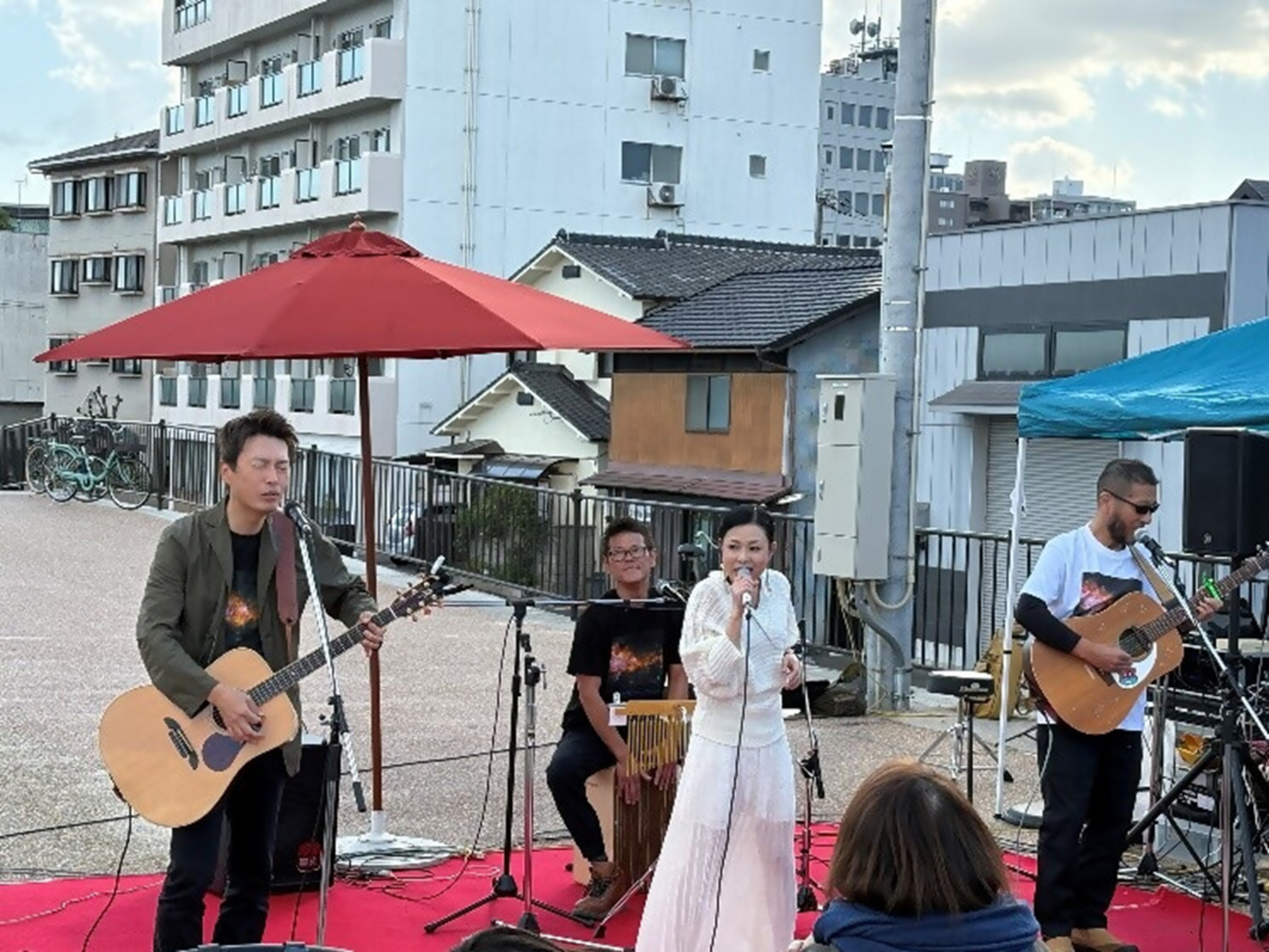 音活始発駅の様子