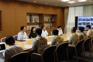 熊本地震被災地支援チーム「チームおかやま」報告会