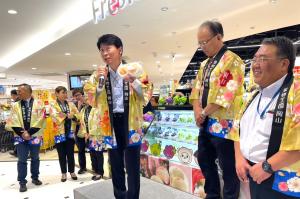 県産果物トップセールス