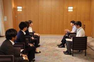 JCI JAPAN グローバルユース国連大使 表敬訪問