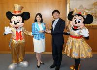東京ディズニーリゾートアンバサダーの知事表敬