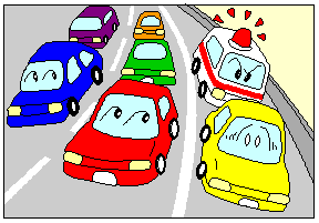 路肩走行をしない