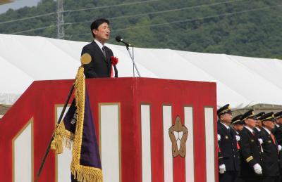消防操法訓練大会