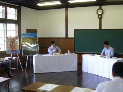 岡山・広島両県知事会議の様子１