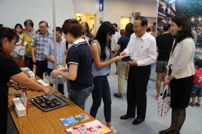 台湾美食展視察