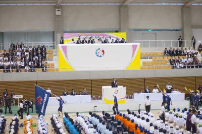 全国高等学校総合体育大会総合開会式1
