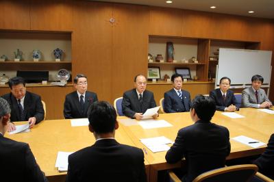 スポーツ議連知事への要望2