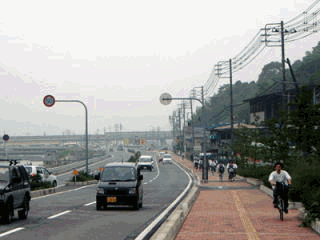 主要地方道　西大寺山陽線（赤磐市）