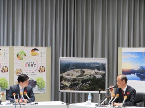 岡山県知事と岡山市長との懇談会