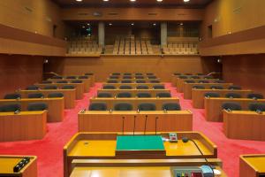 議長席から