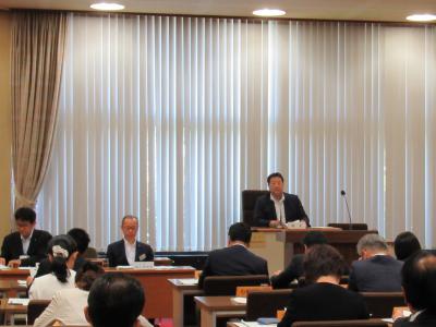 国道2号線整備促進岡山県議会議員連盟令和元年度総会1