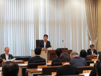 中国横断自動車道岡山米子線4車線化促進岡山県議会議員連盟総会