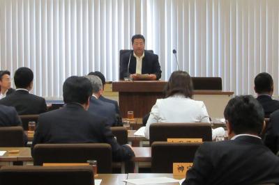 書道岡山県議会議員連盟総会