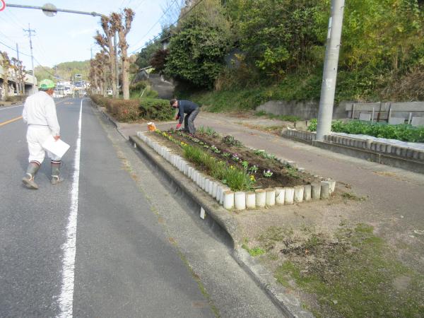 花壇２