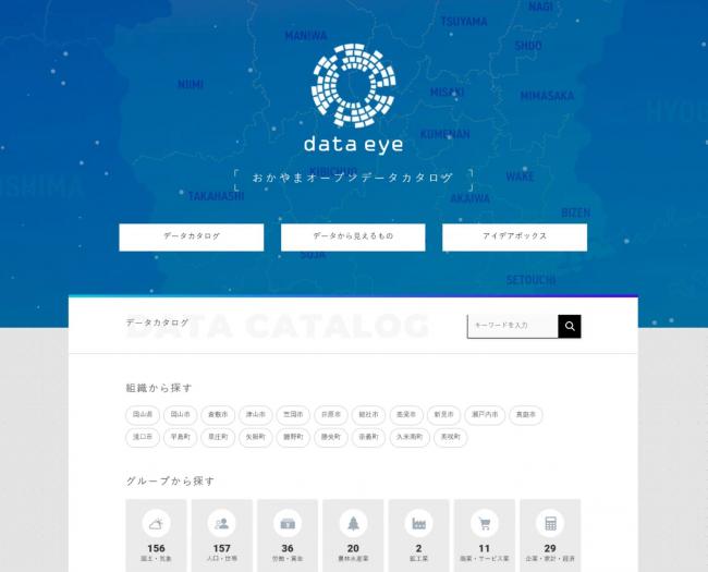 おかやまオープンデータカタログサイト