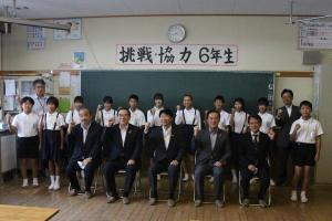 知事視察