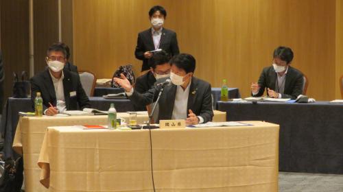 令和4年度中国地方知事会第2回知事会議2