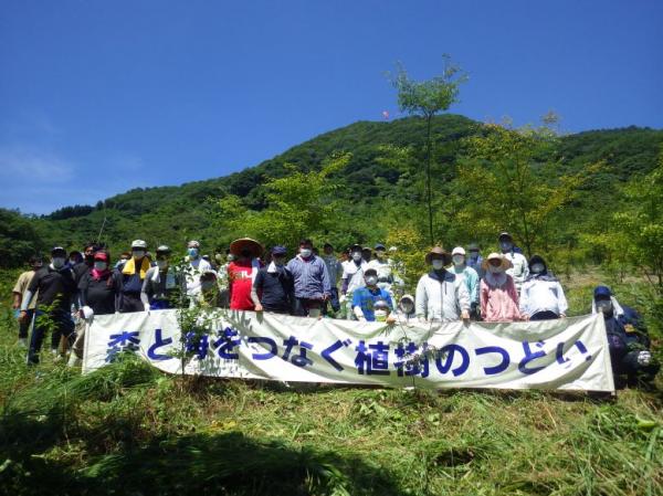 漁業者による植樹