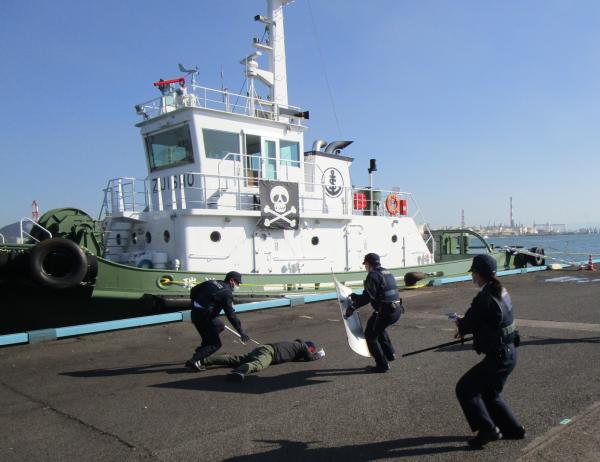 警戒写真