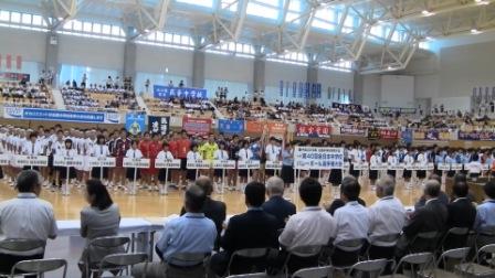「『平成22年度全国中学校体育大会』を開催」の写真