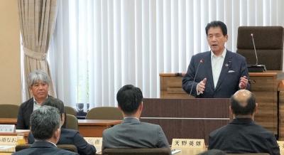 吉備国際大学Charme岡山高梁県議会サポーターズ総会1