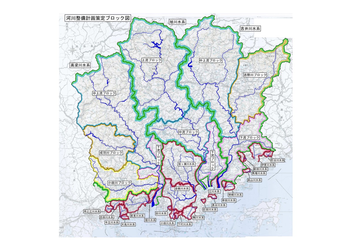 河川整備計画策定ブロック図