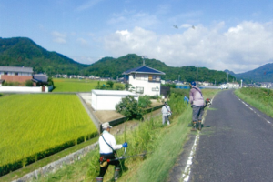 草刈り風景2